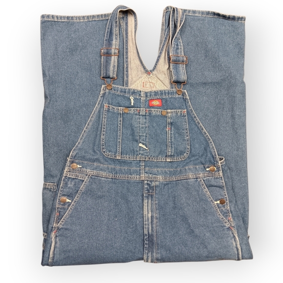 Dickies Other - 90s Dickies Blue Denim Overalls - 36x30